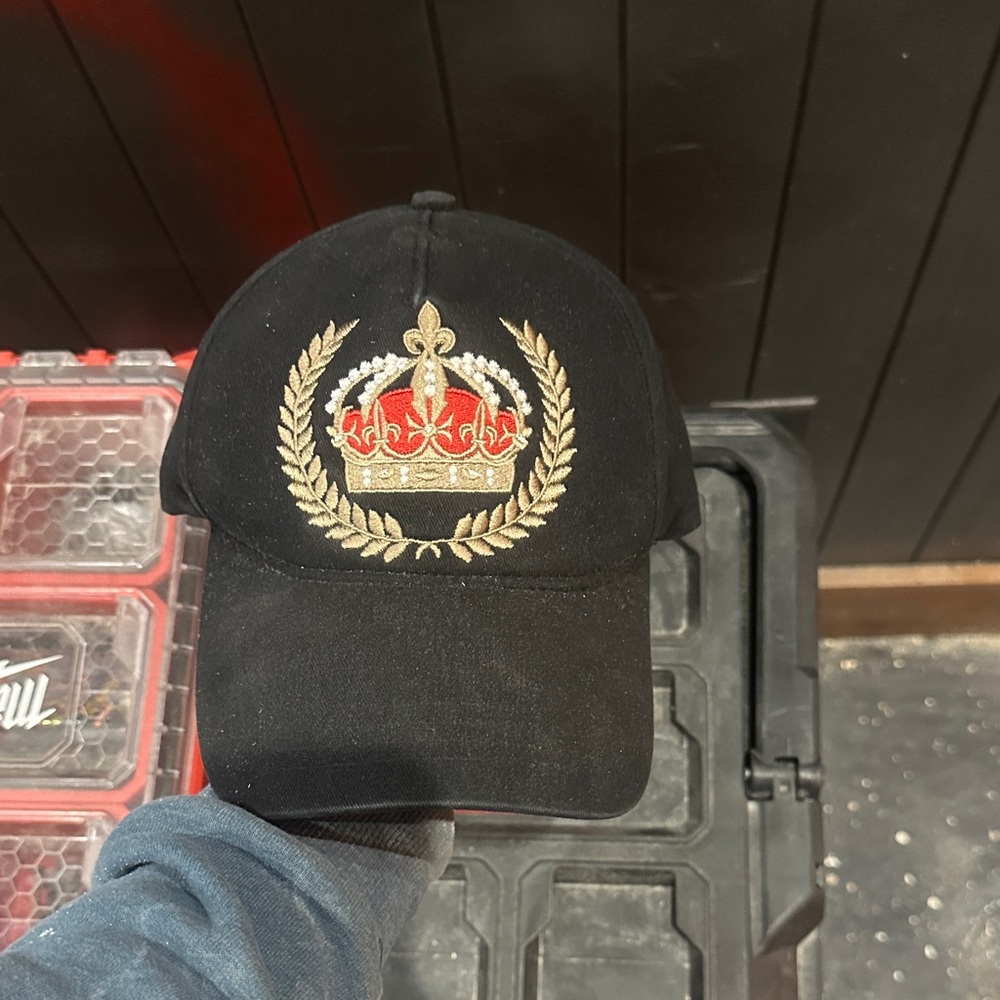 Dolce & Gabbana Black Cotton Cap